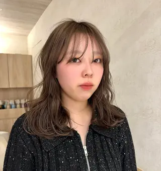 カラー レイヤー/ベージュ/ Yurika🐝🤎のヘアスタイル