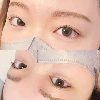 マツエク・マツパ アイブロウ プロカラーカレン 藤井寺店のマツエク・マツパデザイン