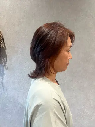 ミディアム reiju （ranka）のヘアスタイル