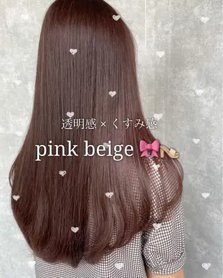 ロング カラー 【完全個室】髪質改善 暖色カラー/山崎唯奈のヘアスタイル