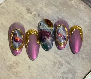 ネイル 自宅ネイルサロン ♦️nuance♦️のネイルデザイン