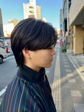 メンズ 米元 春奈のヘアスタイル