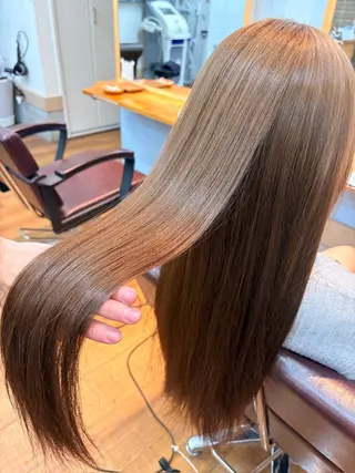 ロング カラー 髙木 優人のヘアスタイル