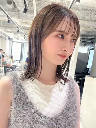 ミディアム キートス西梅田⭐️ こうきのヘアスタイル