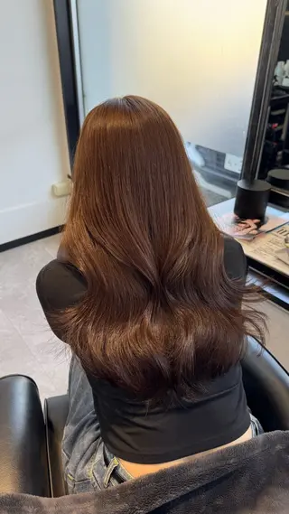 セミロング 韓国ヘア/館林美容室 /髪質改善/涼のヘアスタイル