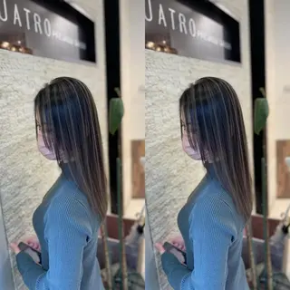 ミディアム Y Uのヘアスタイル