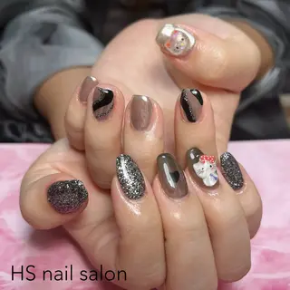 ミディアム hs nail salonのネイルデザイン