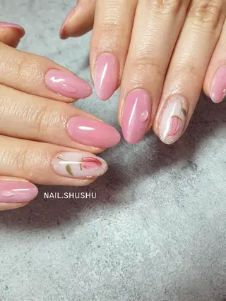 ネイル 3dパーツ/流行り 👧shushu❤️のネイルデザイン