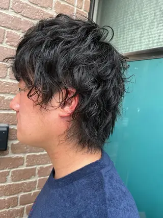 ミディアム カラー パーマ ヘアアレンジ メンズ キッズ ネイル マツエク・マツパ アイブロウ 久木原 ゆりのヘアスタイル