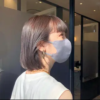 ミディアム カラー パーマ ヘアアレンジ メンズ キッズ stylist 🌸 kana.のヘアスタイル