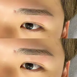 メンズ アイブロウ eclipse eyelashのマツエク・マツパデザイン