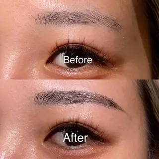 アイブロウ ⭐️吉田萌⭐️ 髪質改善カラー⭐️のヘアスタイル