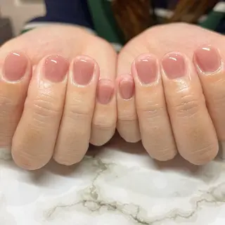 ネイル パラジェルネイル 大人可愛/シンプルのネイルデザイン