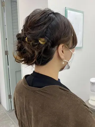 ミディアム 💫お呼ばれヘア💫 men's✨ともえ✨のヘアスタイル
