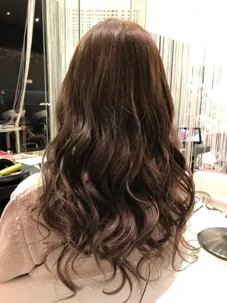 ミディアム カラー ヘアアレンジ 大塚 貴之のヘアスタイル