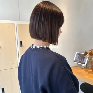 カラー 暖色カラー推し/ トヤエリコのヘアスタイル
