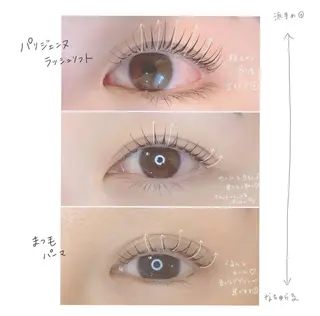 マツエク・マツパ 髙橋 遥のマツエク・マツパデザイン