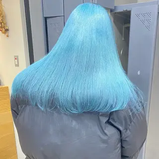 ロング カラー chlom所属・🌱大人ハイトーン RENのヘアスタイル