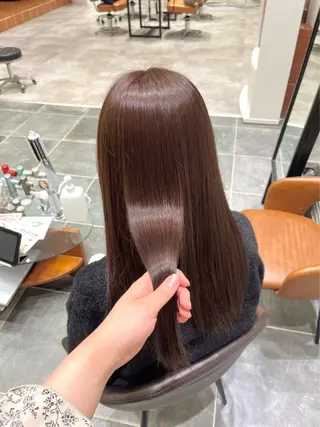 カラー かわいいを＋🎀𖤐 上品hair/ 星愛のヘアスタイル