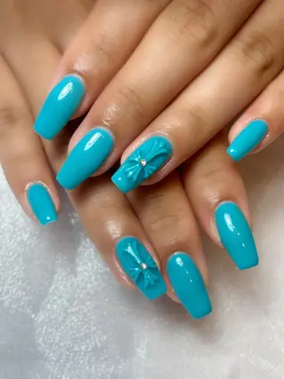 ネイル 💅よしの ＠漆黒のネイルデザイン