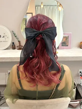 ミディアム Mila misakiのヘアスタイル