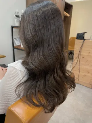 セミロング 石川 理恵のヘアスタイル