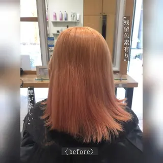 ミディアム カラー 田中 孝征のヘアスタイル