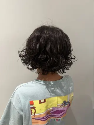 パーマ 東 ちひろのヘアスタイル