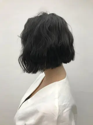 ショート カラー 似合わせ/透明感カラ ー/QUATRO谷口のヘアスタイル