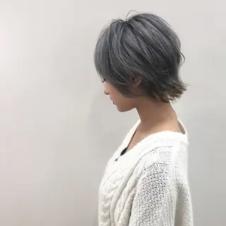 ショート Yusei/似合わせ /韓国風レイヤーのヘアスタイル