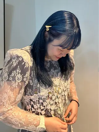 ロング カラー 🎀オイダイラ モモカ🎀のヘアスタイル