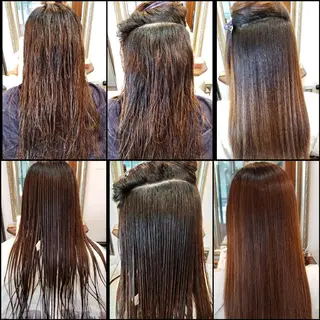 ロング 饒平名 知也のヘアスタイル