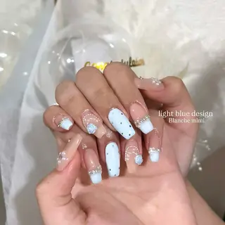 ネイル Blanche mimi.u_aのネイルデザイン
