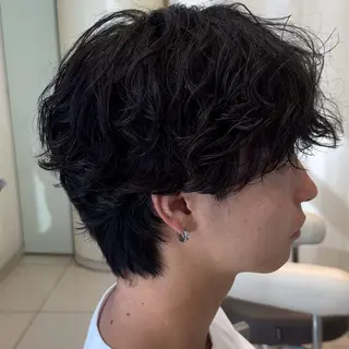 パーマ メンズ メンズ縮毛矯正 ♠️店長下平隼人のヘアスタイル