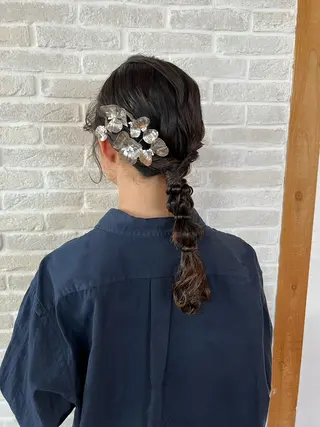 ロング ヘアアレンジ Topstylist YUKIのヘアスタイル