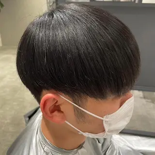 パーマ メンズ Ryo 難波 メンズサロンのヘアスタイル