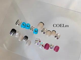 ネイル COELm🌙 /ネイル着付けのネイルデザイン