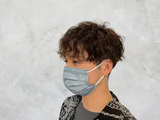 パーマ メンズ RICHAIR 山﨑 直也のヘアスタイル