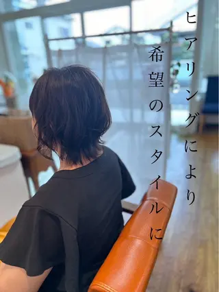 ショート ナチュラルオーブン 大村店🍀深松孝枝のヘアスタイル