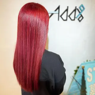 ロング カラー ヘアアレンジ Add9 柳田健登のヘアスタイル
