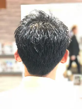 ショート メンズ 吉村 周馬のヘアスタイル