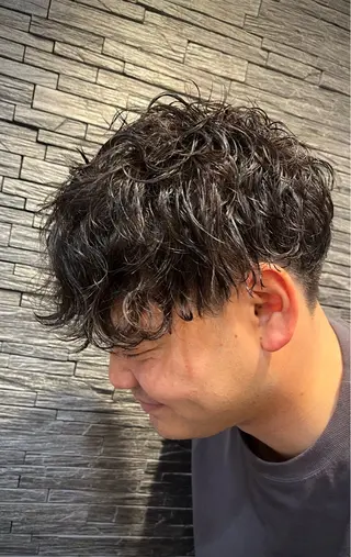 パーマ メンズ OJIMA YUKAのヘアスタイル