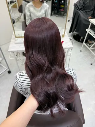 ロング カラー ヘアアレンジ 💗横浜美容室 💗HARUNAのヘアスタイル