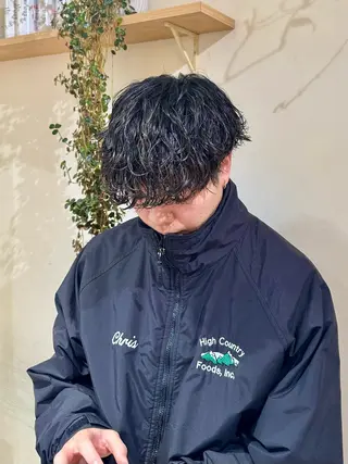 パーマ メンズ 𝙎𝙚𝙞𝙧𝙖 ☆カット/パーマのヘアスタイル