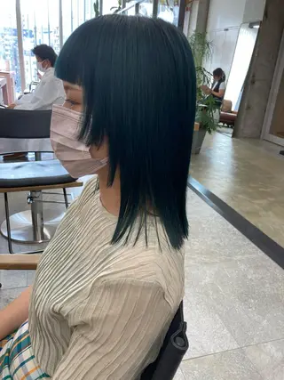 ミディアム カラー 小木曽智美 /ボブ/ショートのヘアスタイル