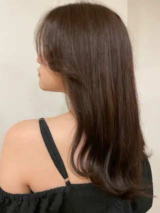 ロング 阿部 祥大のヘアスタイル