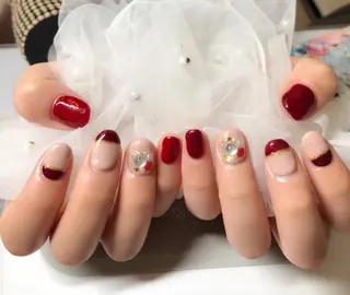 ネイル マジック ミラーのネイルデザイン