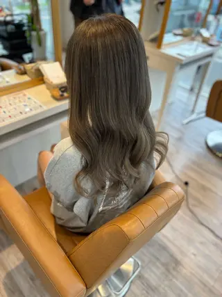 ロング yui🥀/ボブ /ブリーチなしカラーのヘアスタイル