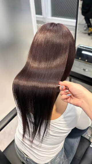 ロング カラー youres hair 髪質改善トリートメント&ヘッドスパ 新宿west店所属・小林春月 /新宿美容師のヘアスタイル