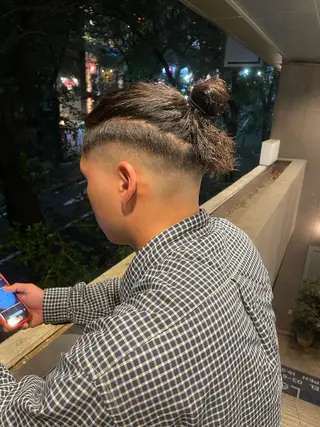 パーマ メンズ 渋谷/フェード/ 國分 翔のヘアスタイル